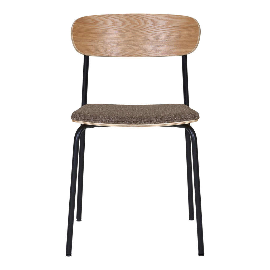 Estepona Dining Chair — Nature / Brown / Black