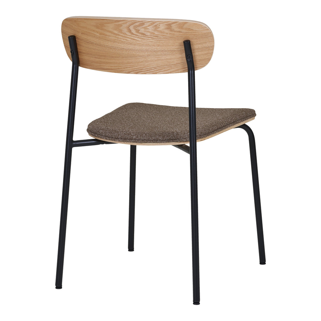 Estepona Dining Chair — Nature / Brown / Black