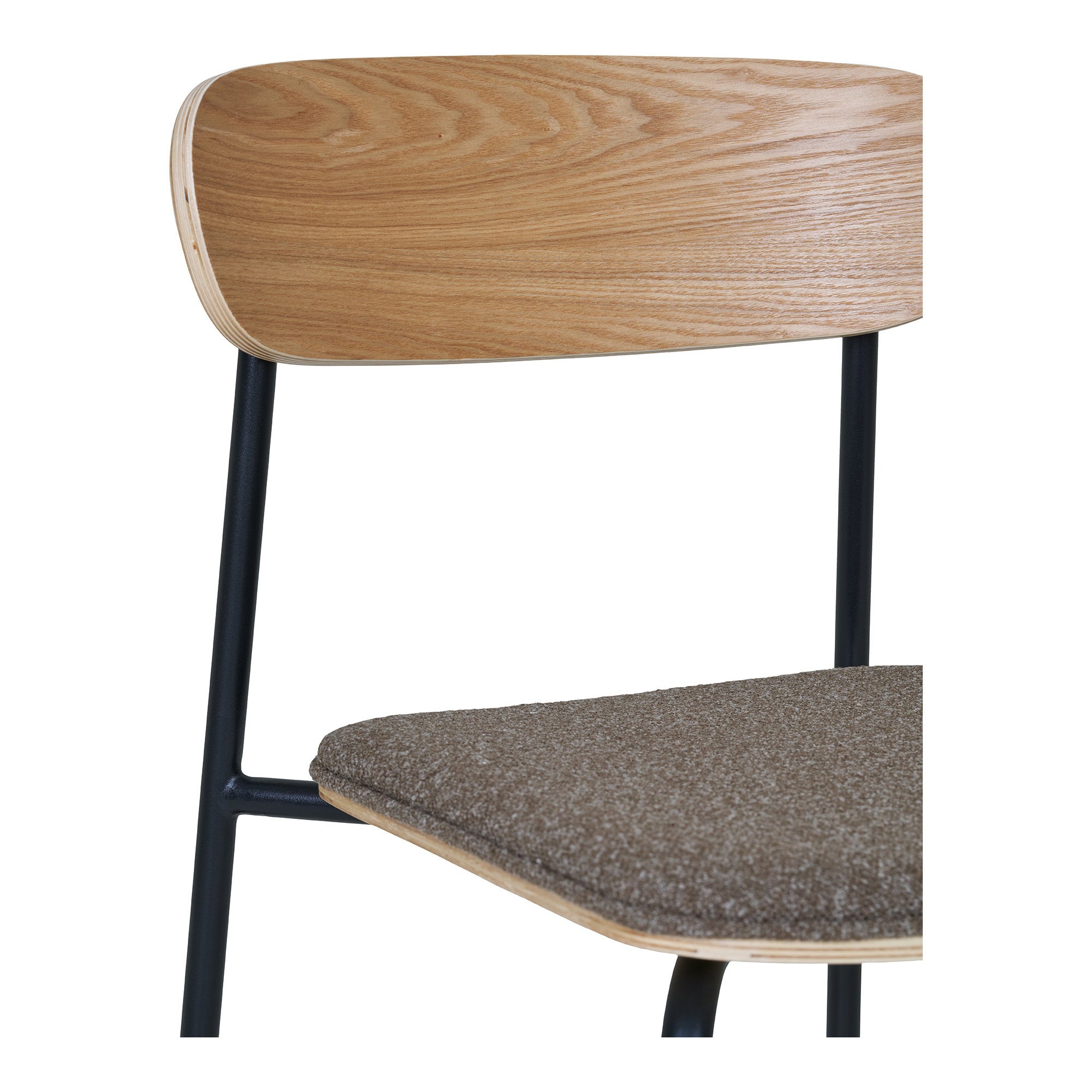 Estepona Dining Chair — Nature / Brown / Black