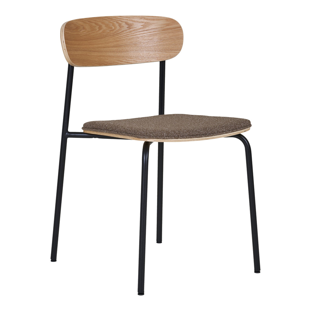 Estepona Dining Chair — Nature / Brown / Black