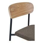 Estepona Counter Chair — Nature / Brown / Black