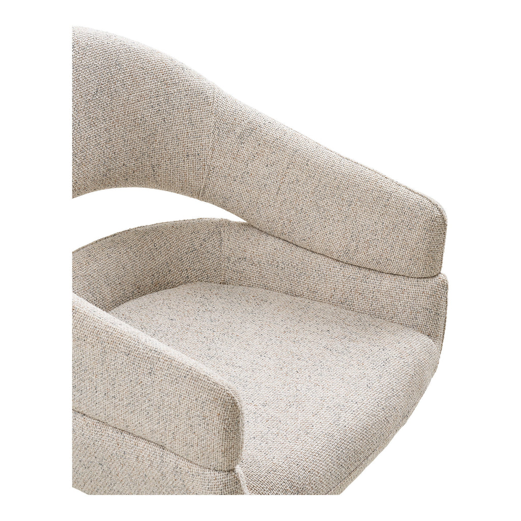 Dover Dining Chair — Beige marbled