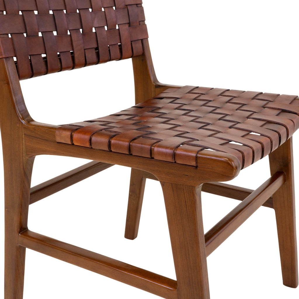 Perugia Dining Chair — Brown