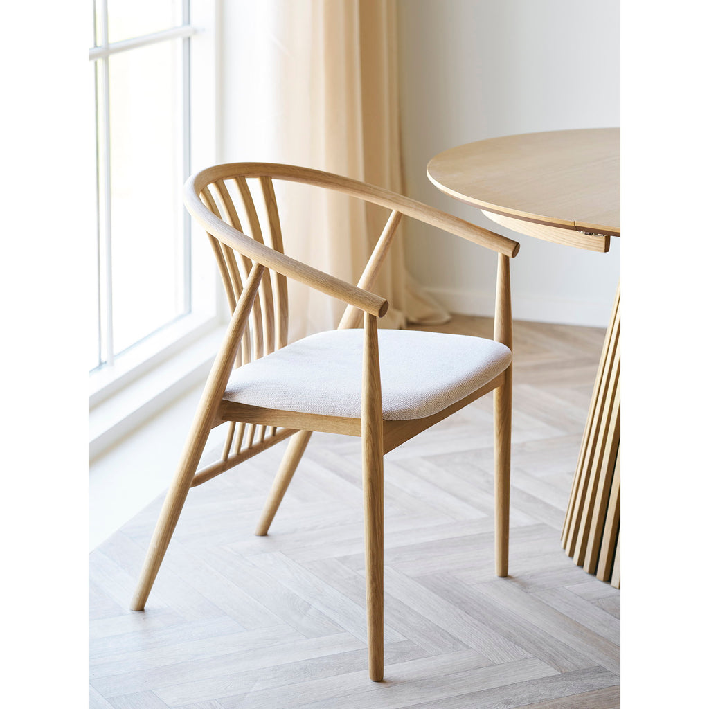 Agustin Dining Chair — Natural