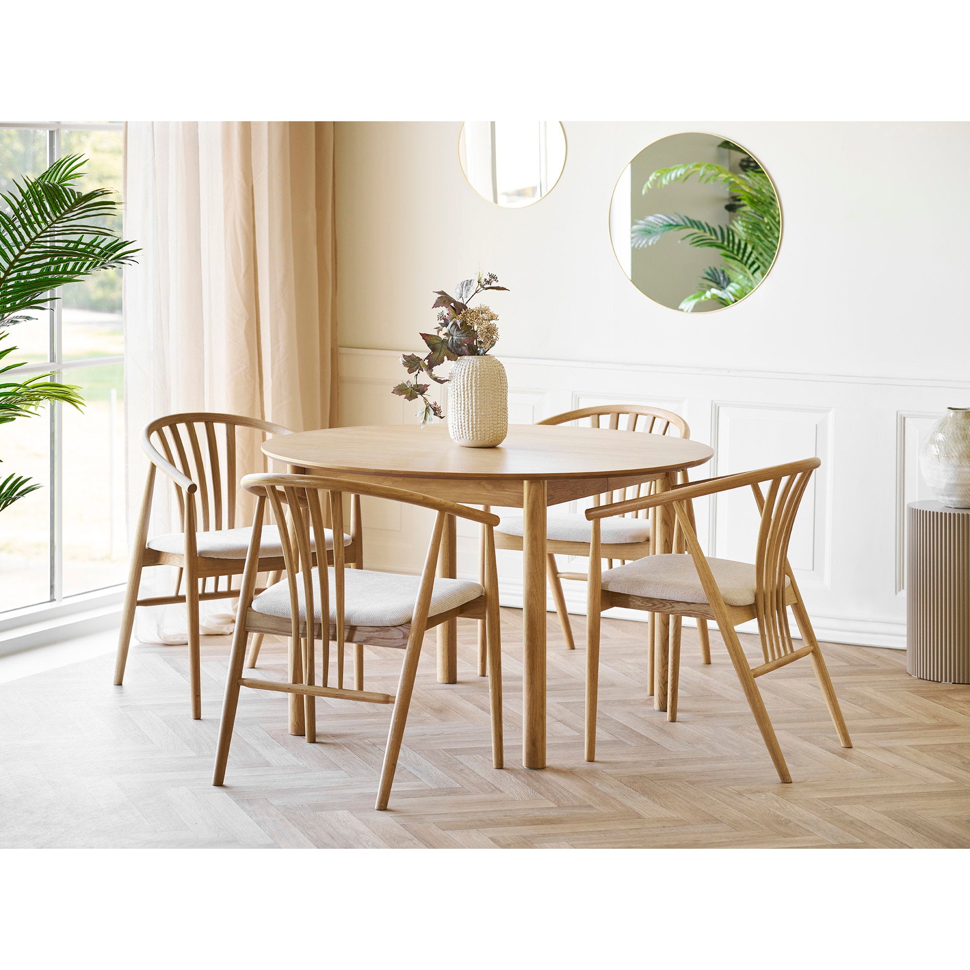 Agustin Dining Chair — Natural