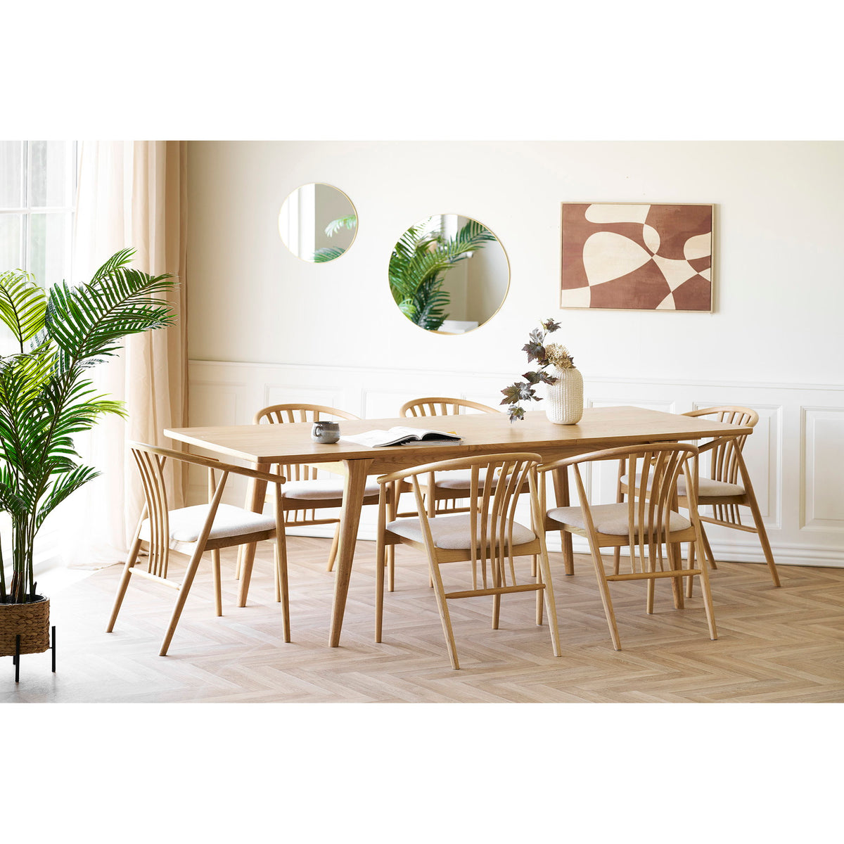 Agustin Dining Chair — Natural