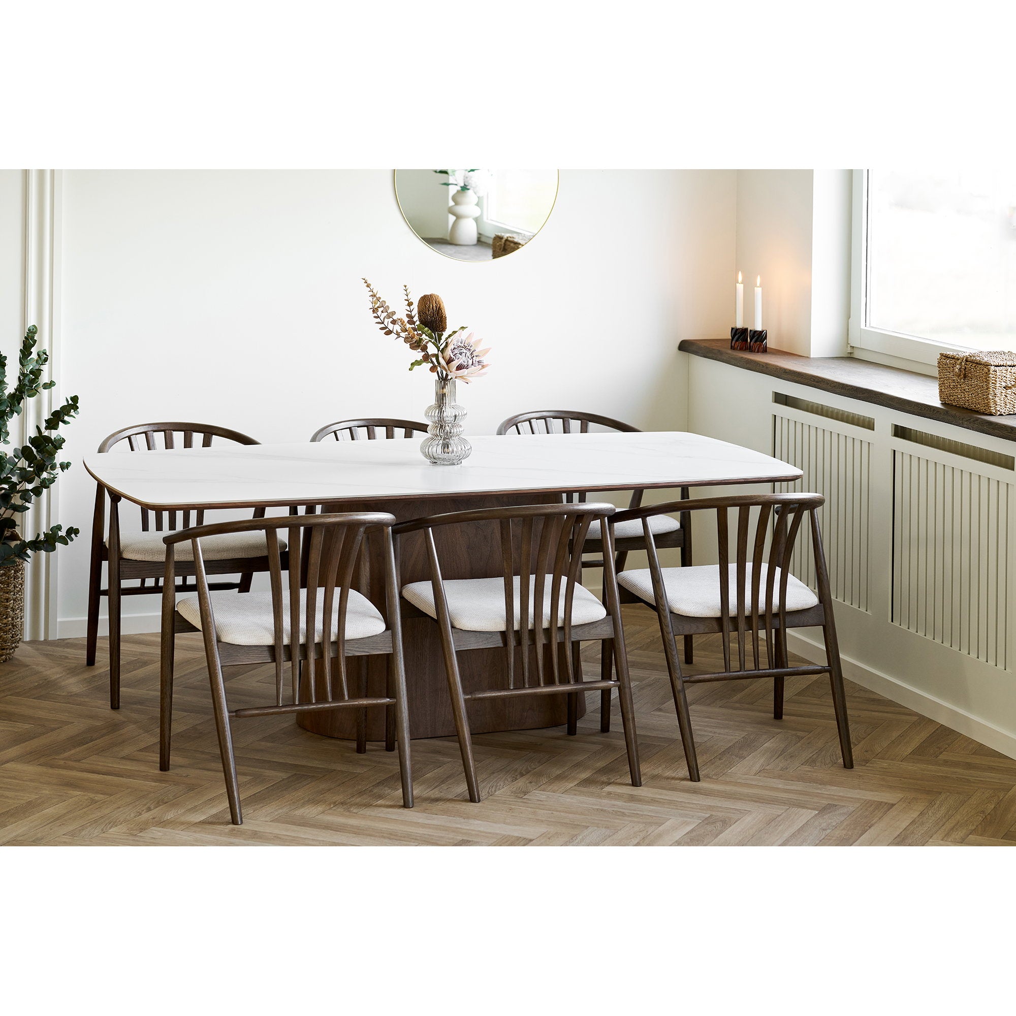 Agustin Dining Chair — Smoked