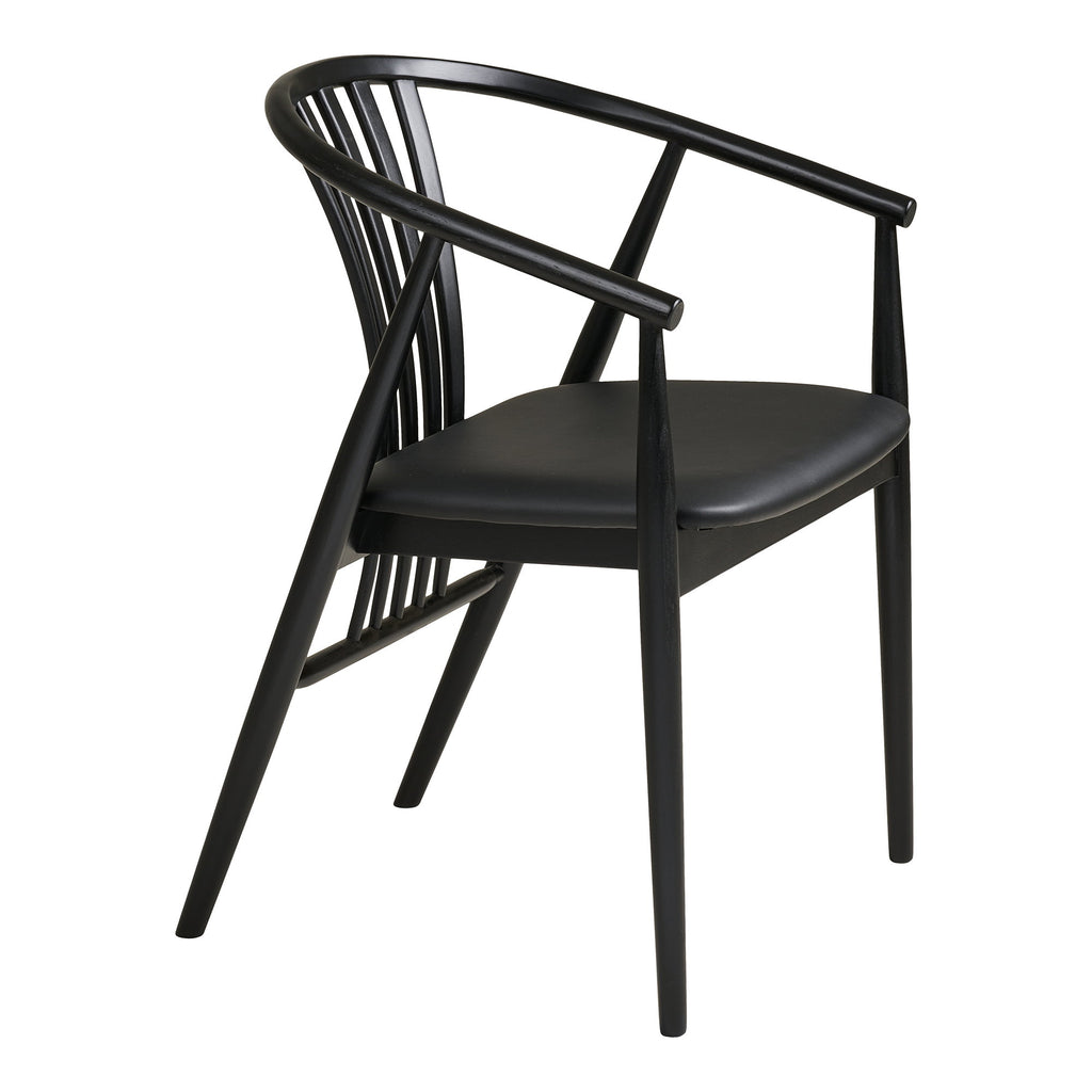 Agustin Dining Chair — Black