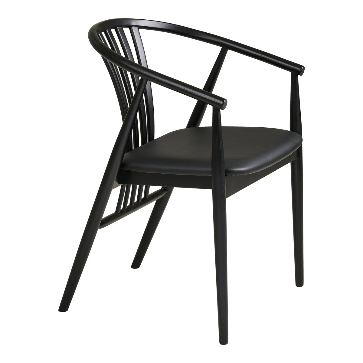 Agustin Dining Chair — Black