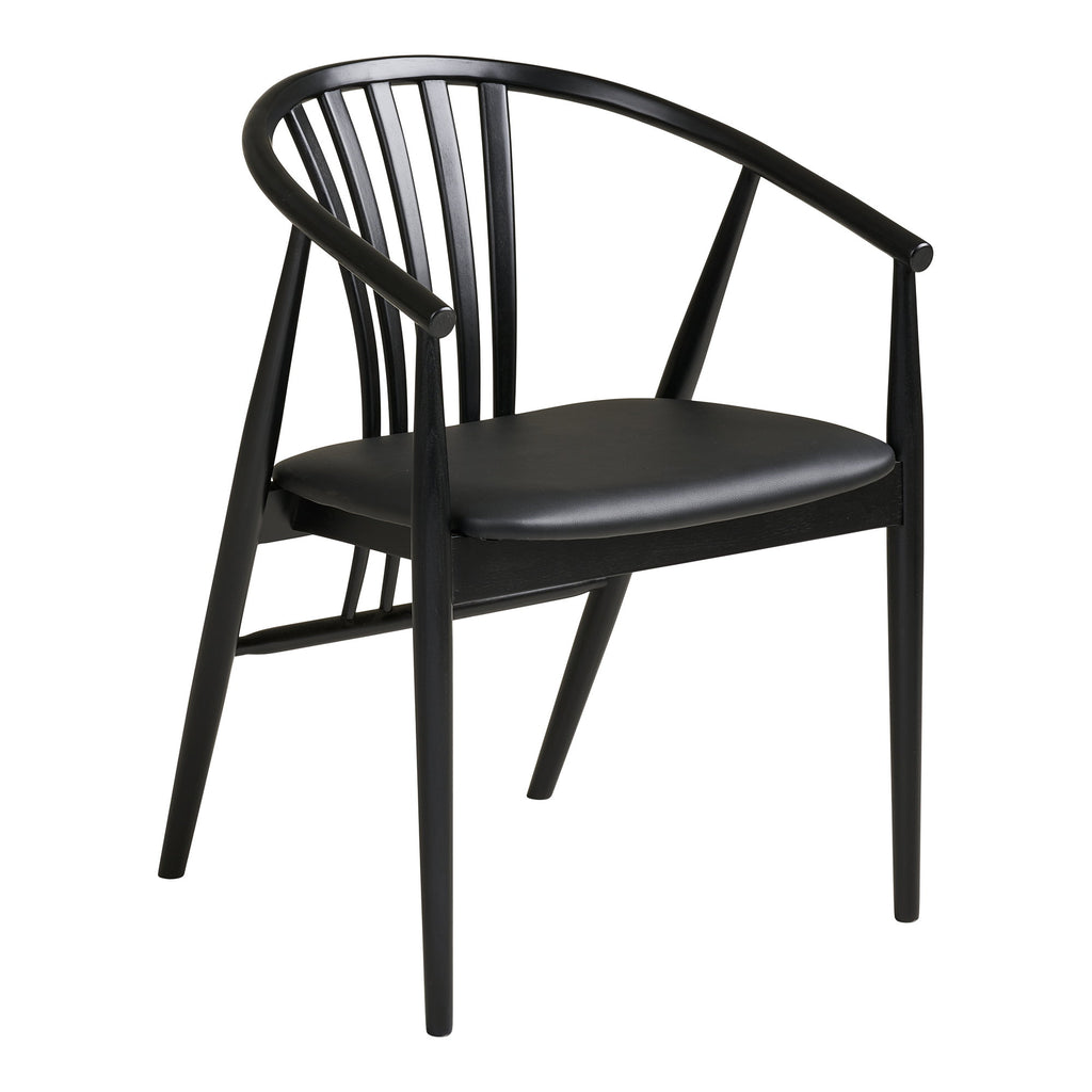 Agustin Dining Chair — Black