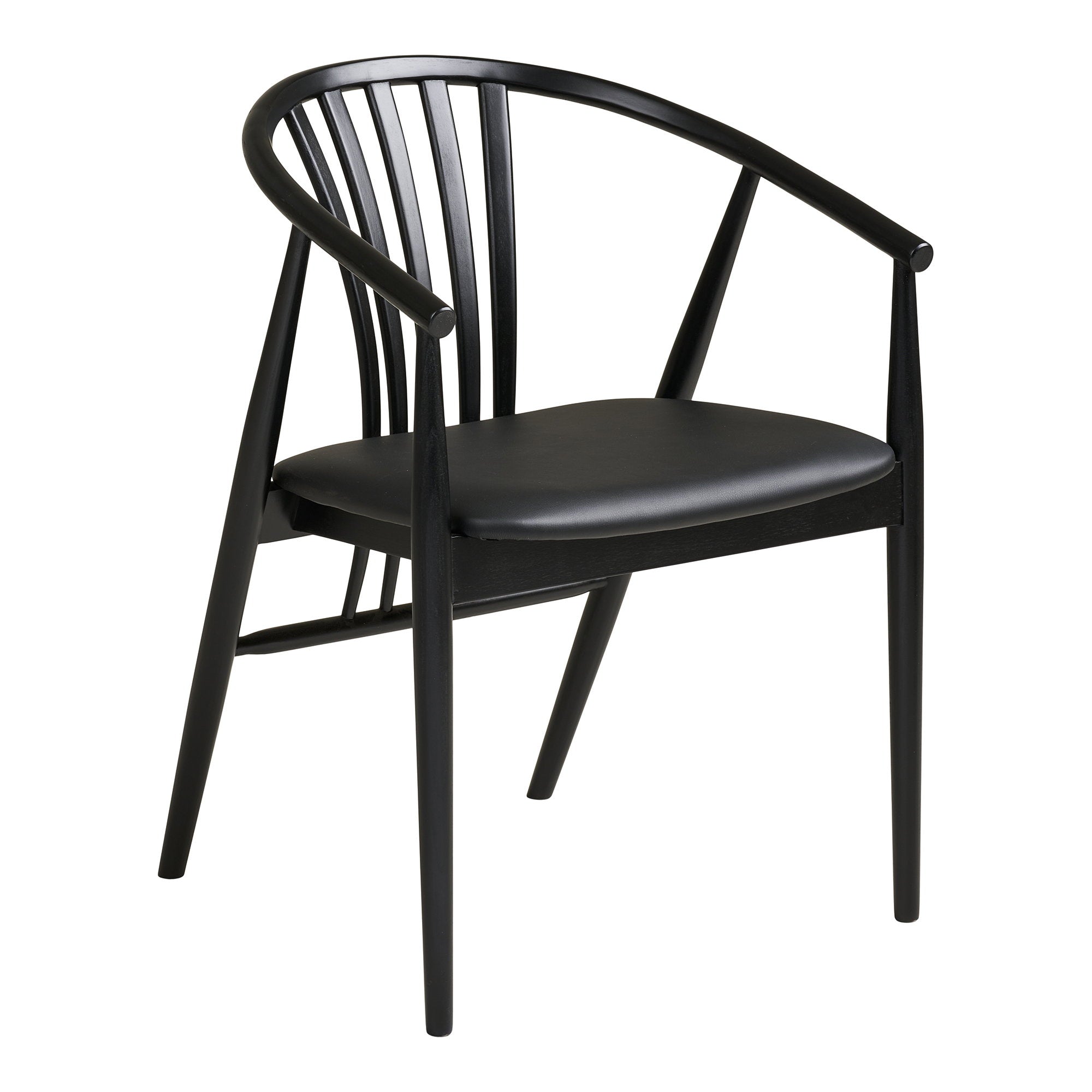 Agustin Dining Chair — Black
