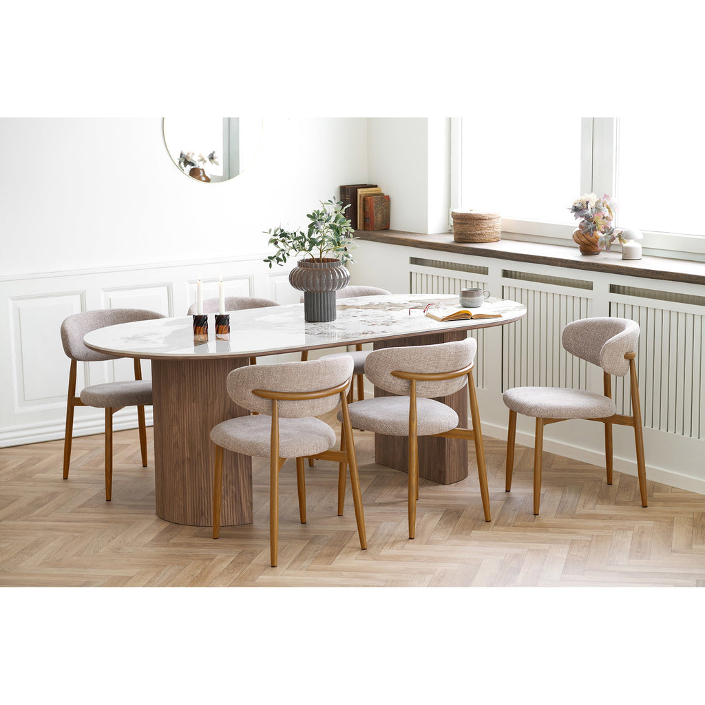 Levanto Dining Chair — Sand / Natural