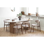 Levanto Dining Chair — Sand / Walnut
