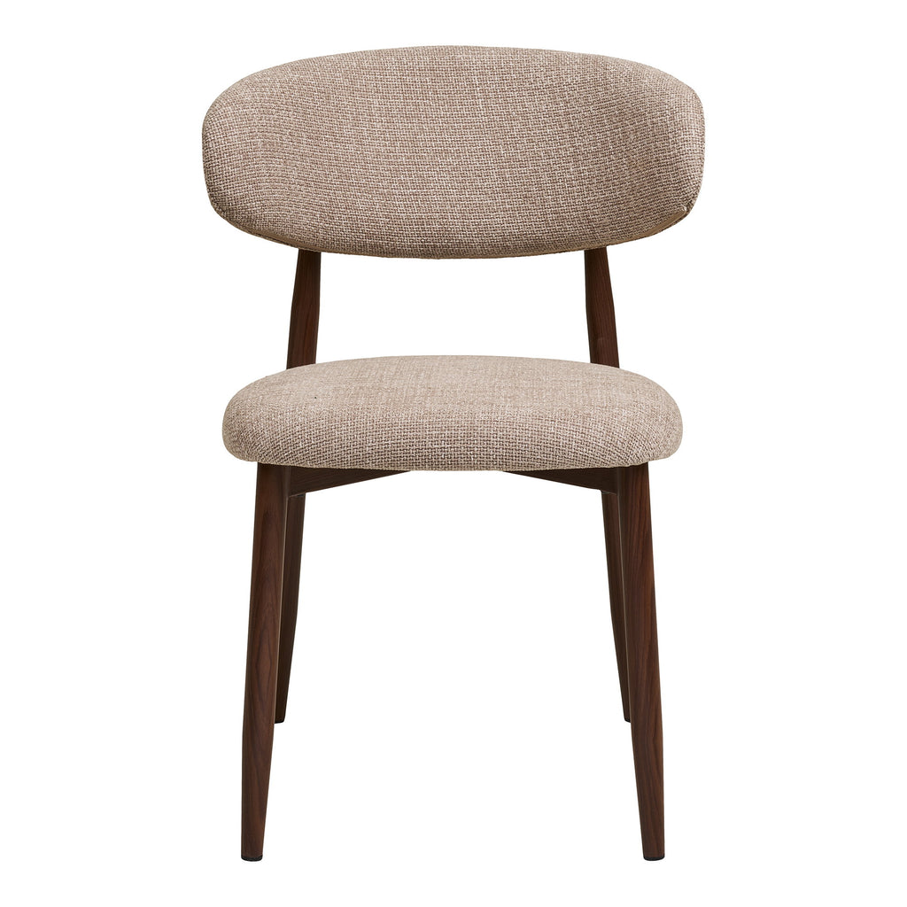 Levanto Dining Chair — Sand / Walnut