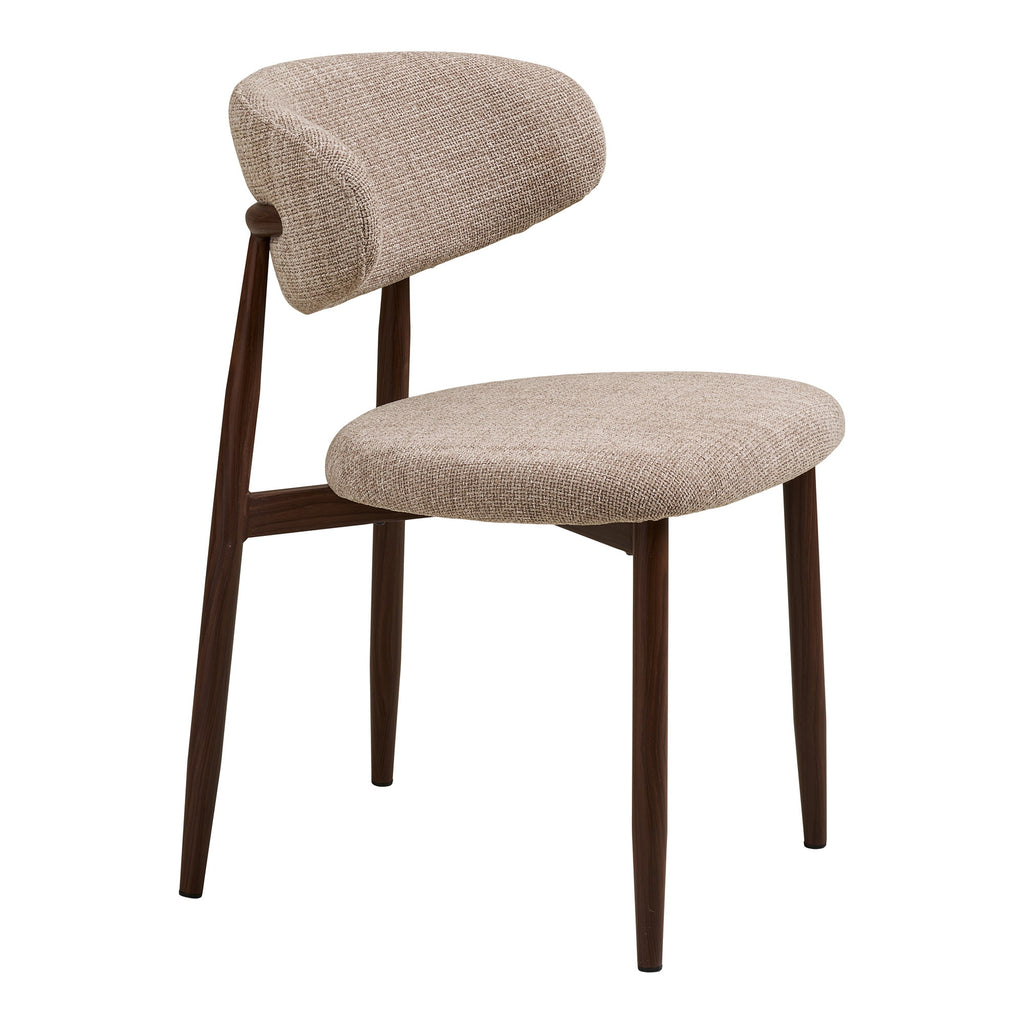 Levanto Dining Chair — Sand / Walnut