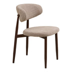 Levanto Dining Chair — Sand / Walnut