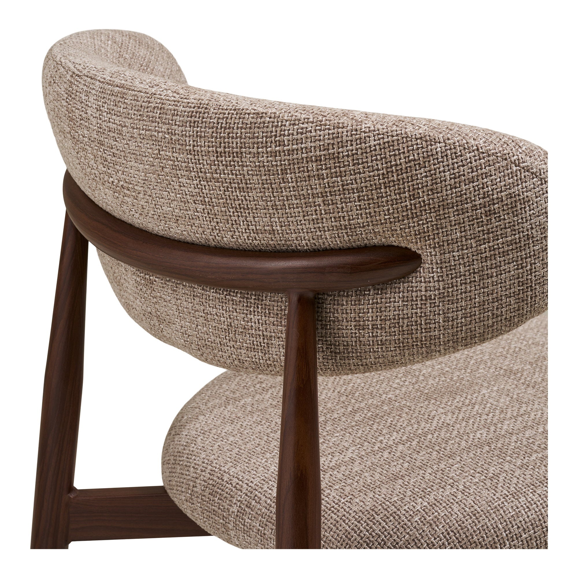 Levanto Dining Chair — Sand / Walnut
