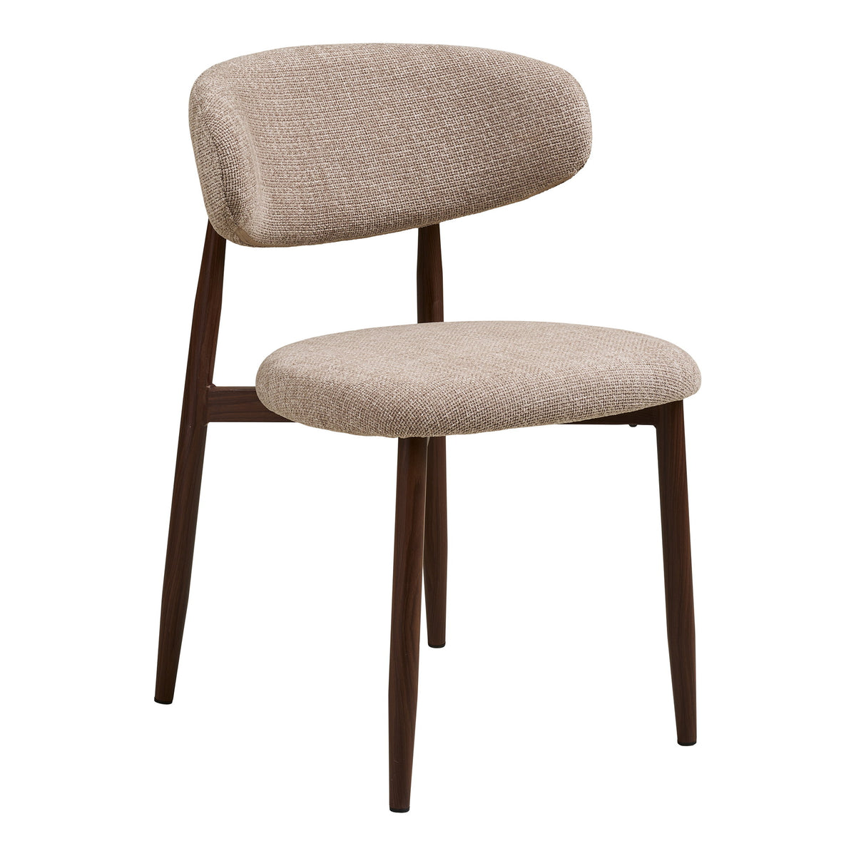 Levanto Dining Chair — Sand / Walnut
