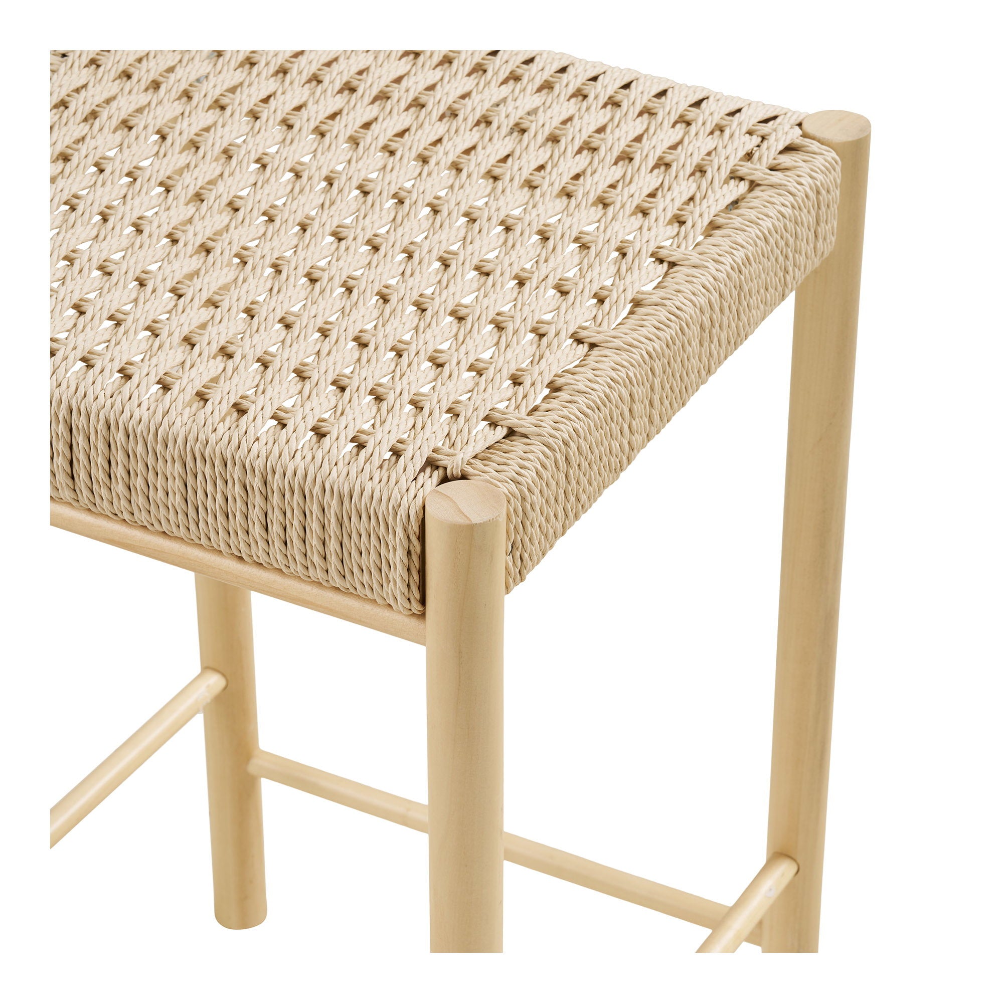 Abano Counter Chair — Natural