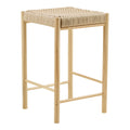 Abano Counter Chair — Natural
