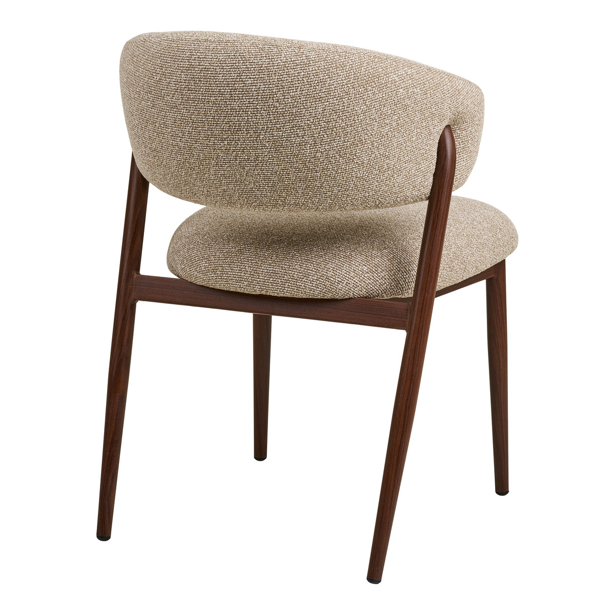 Cavi Dining Chair — Sand / Walnut