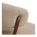 Cavi Dining Chair — Sand / Walnut