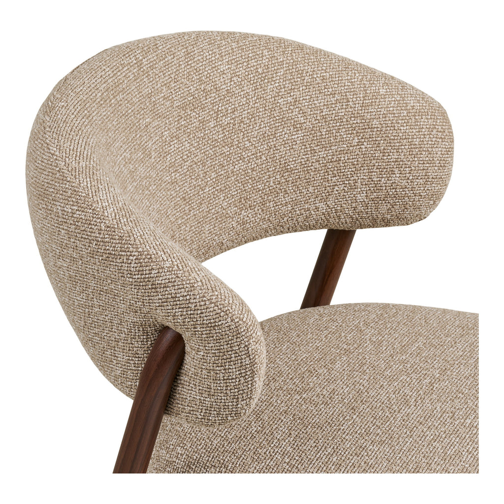 Cavi Dining Chair — Sand / Walnut