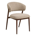 Cavi Dining Chair — Sand / Walnut