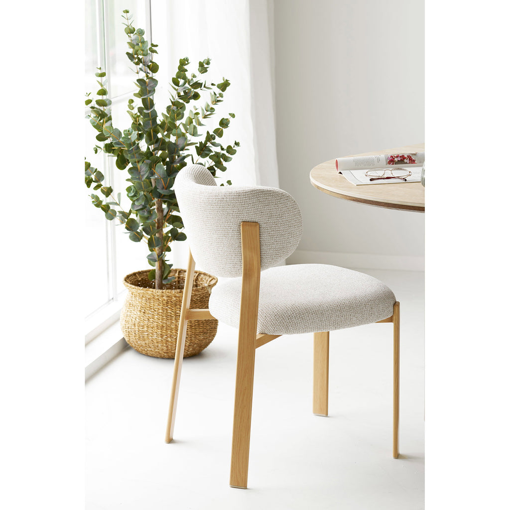 Savina Dining chair — Sand / Natural