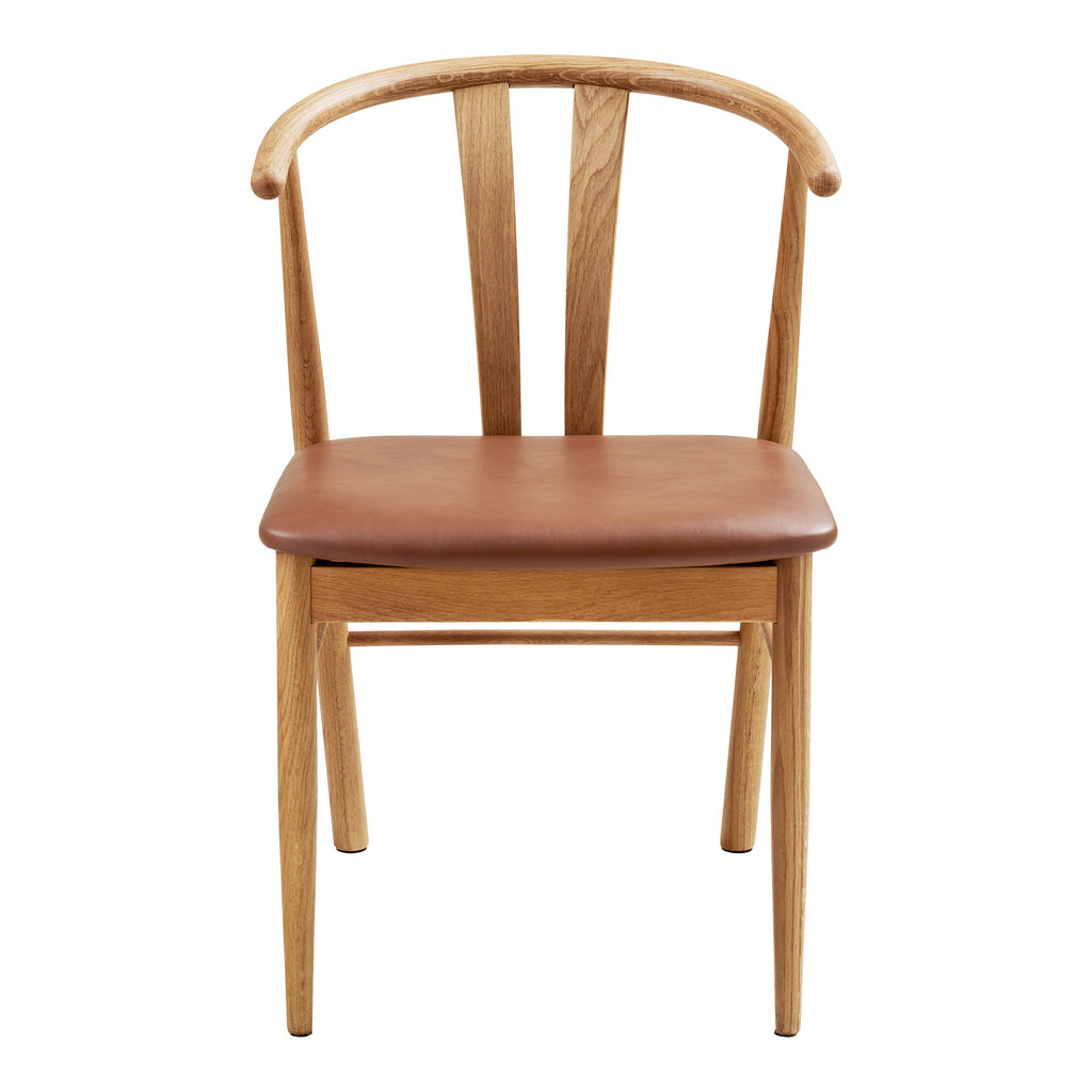 Artenara Dining Chair — Natural / Brown
