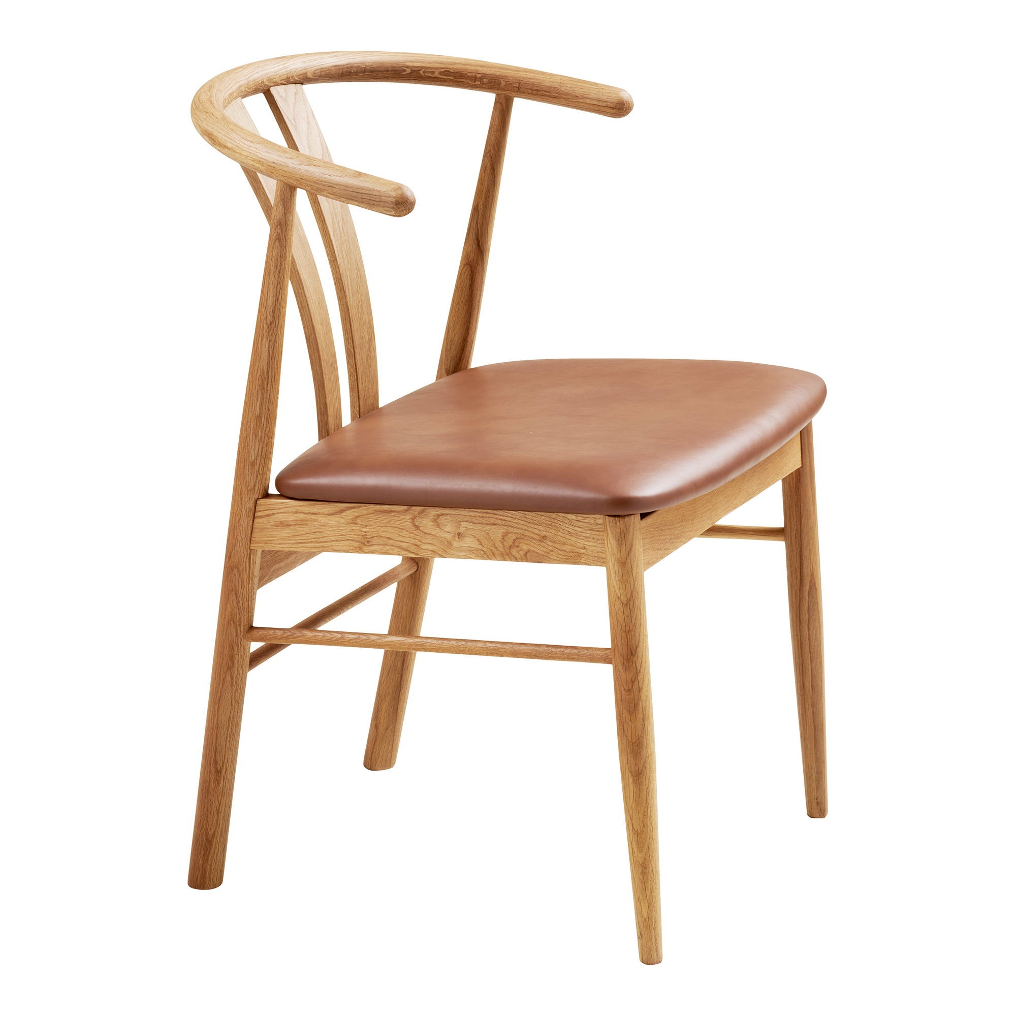 Artenara Dining Chair — Natural / Brown