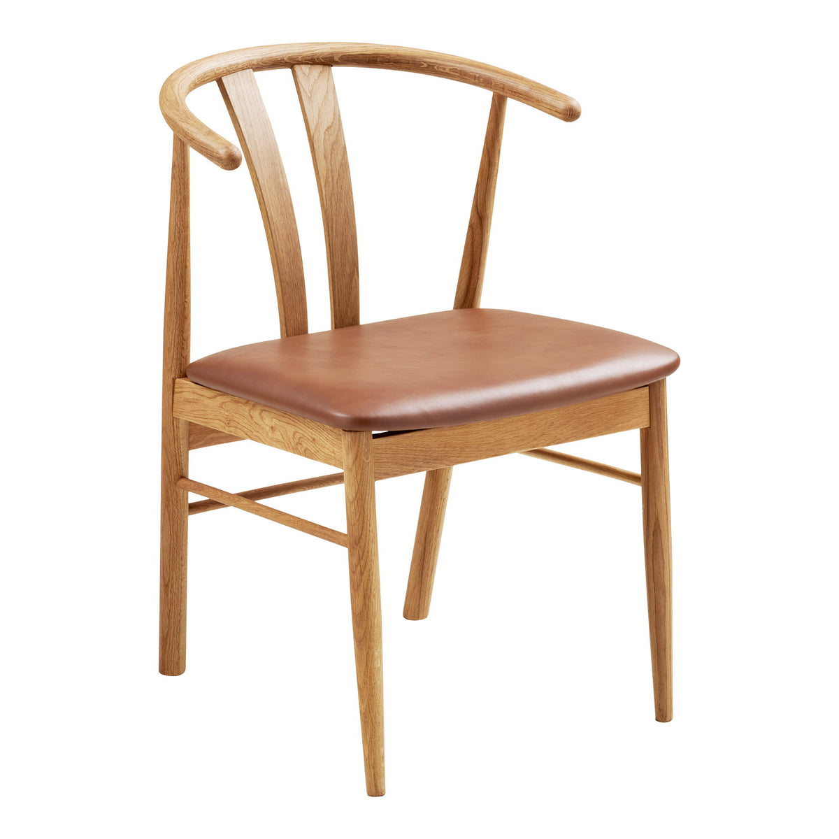 Artenara Dining Chair — Natural / Brown