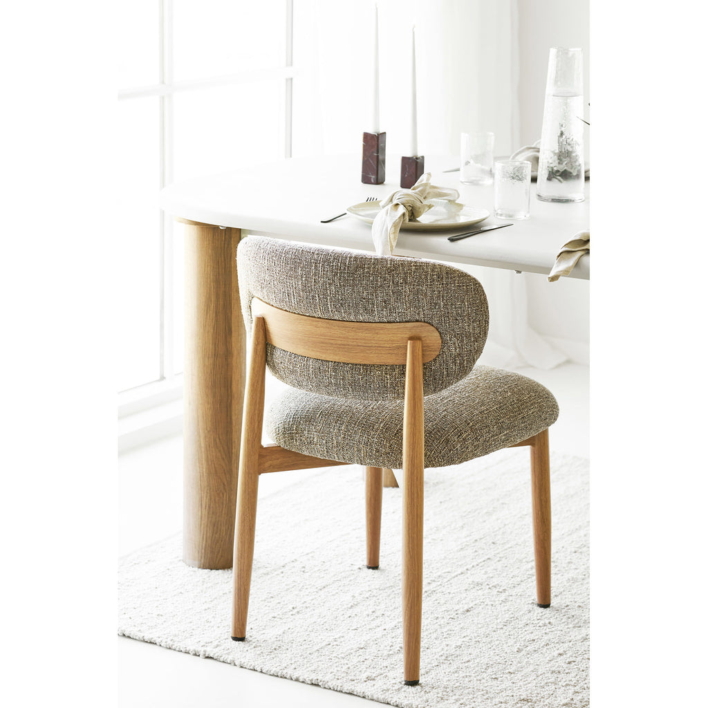 Isola Dining Chair — Sand / Natural