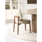 Isola Dining Chair — Light brown / Dark brown