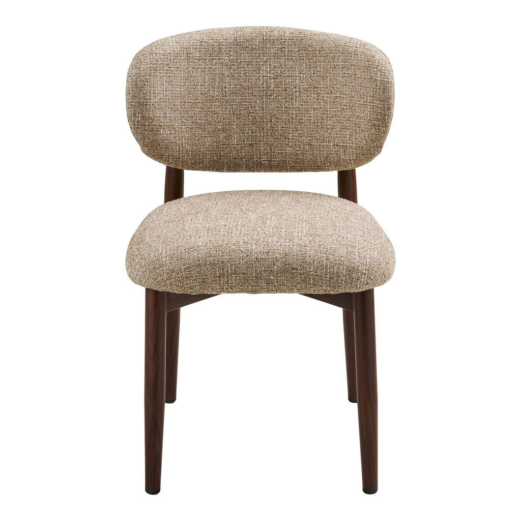 Isola Dining Chair — Light brown / Dark brown