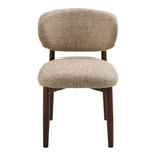 Isola Dining Chair — Light brown / Dark brown