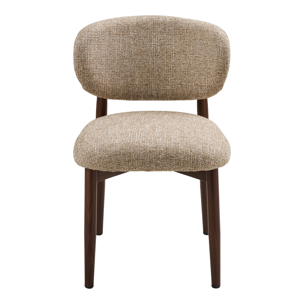 Isola Dining Chair — Light brown / Dark brown