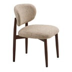 Isola Dining Chair — Light brown / Dark brown