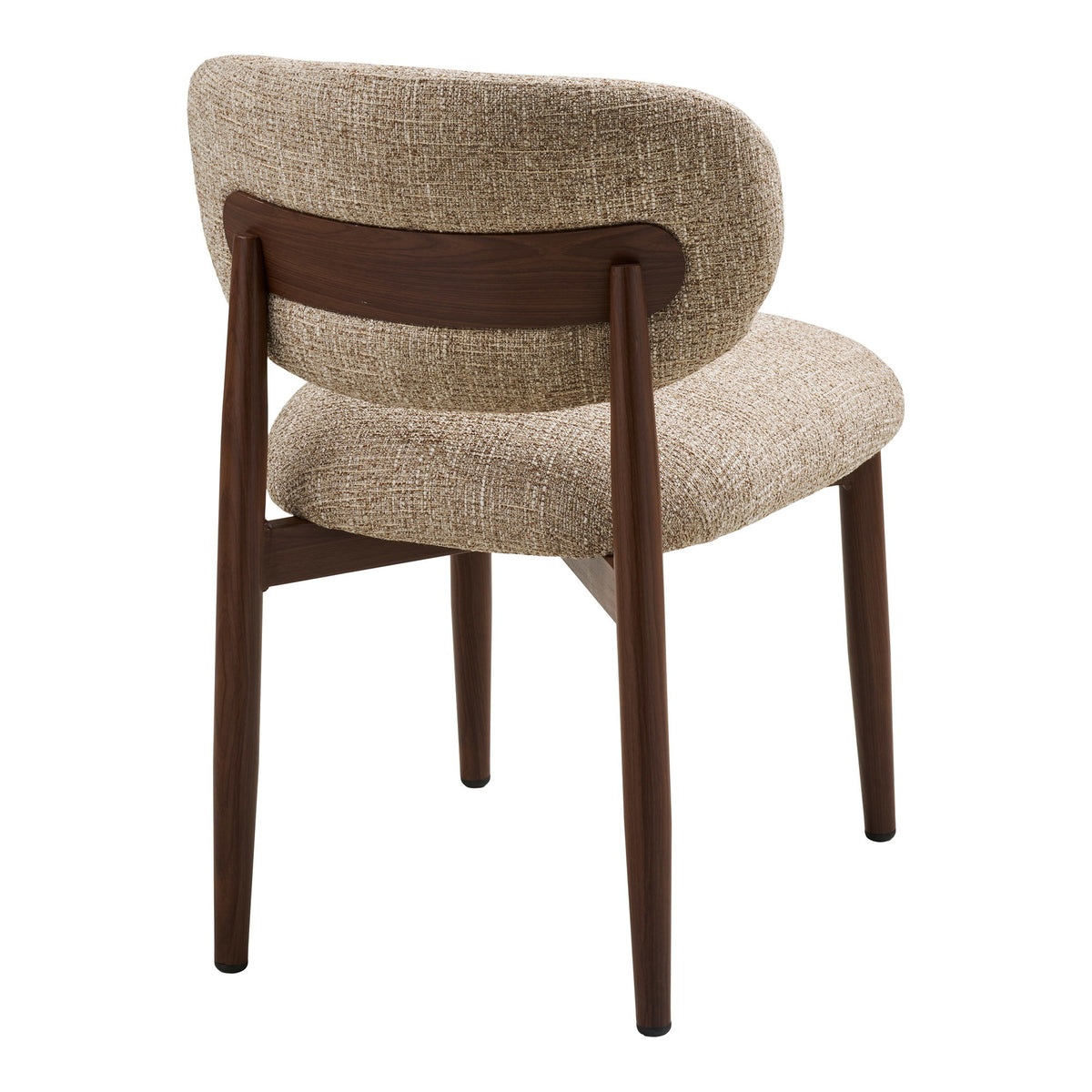 Isola Dining Chair — Light brown / Dark brown