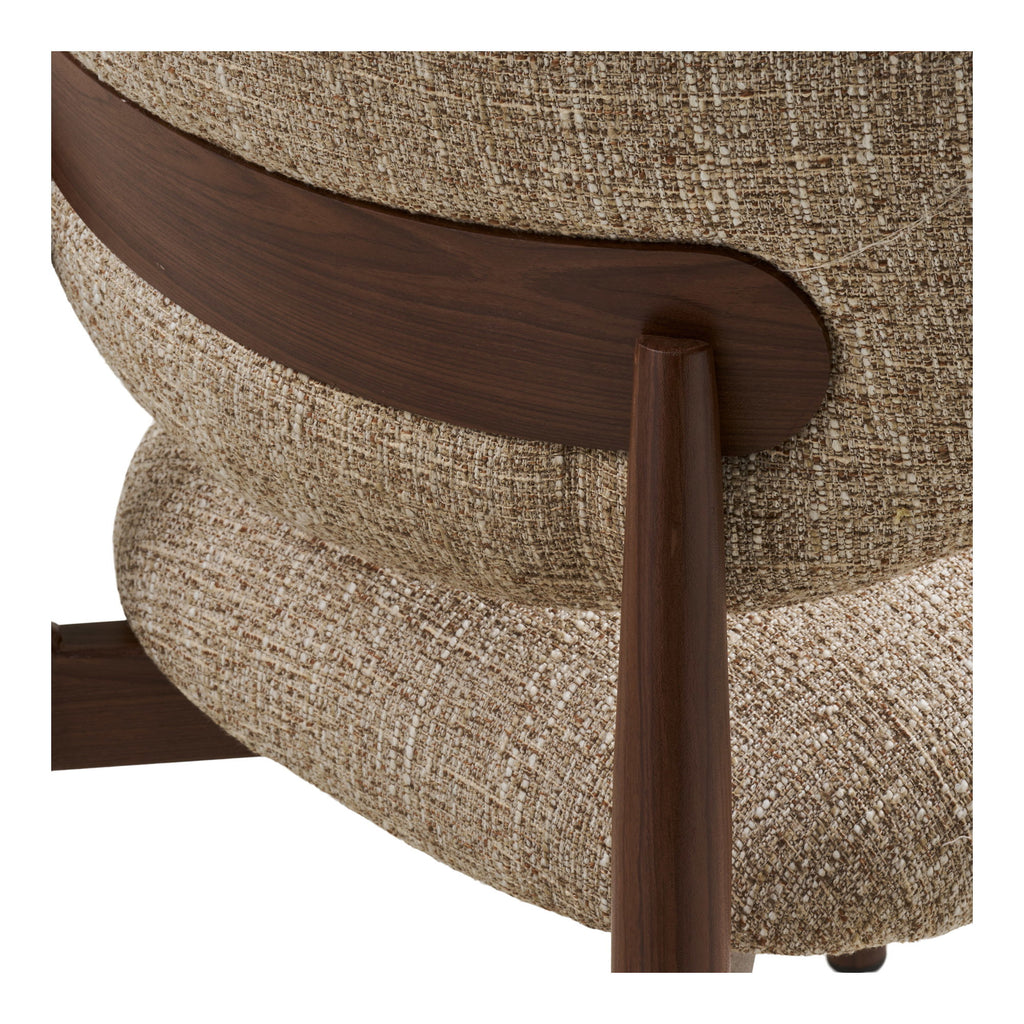Isola Dining Chair — Light brown / Dark brown