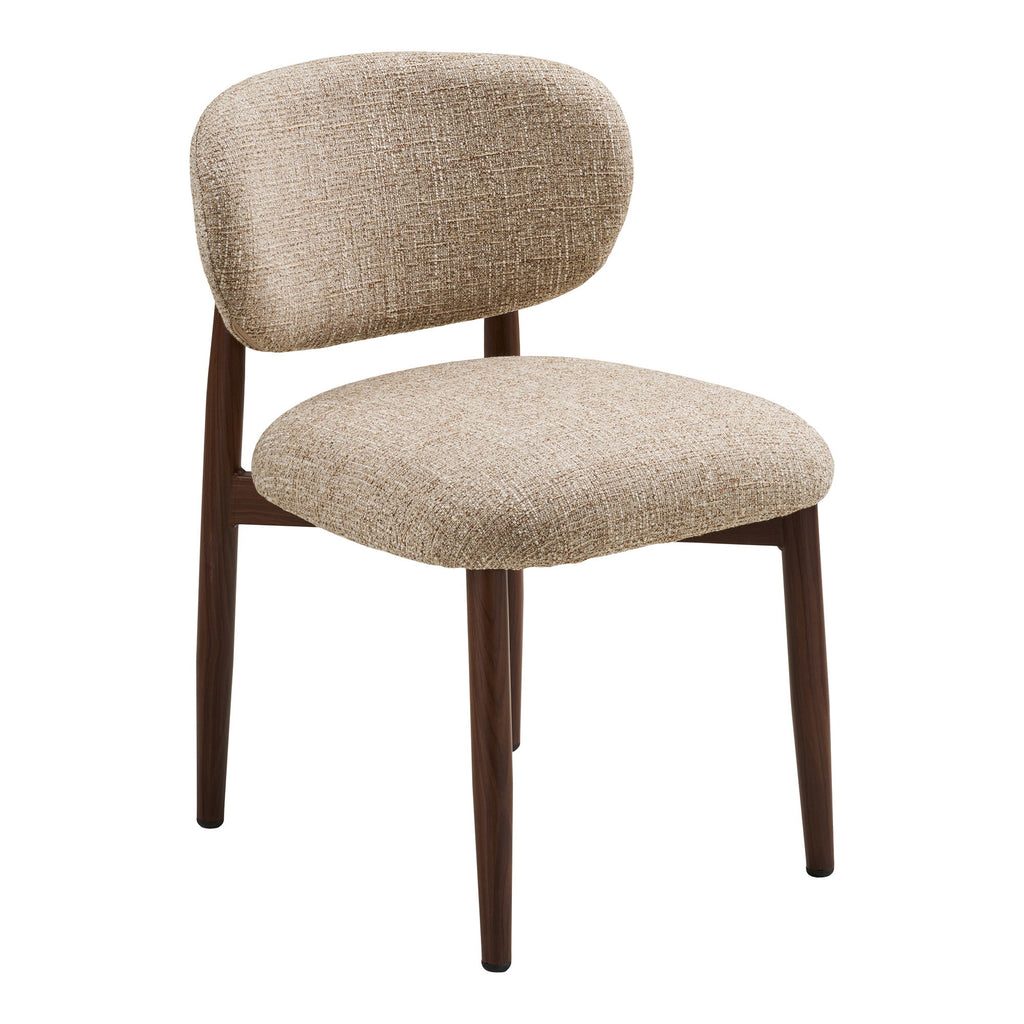 Isola Dining Chair — Light brown / Dark brown