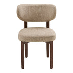 Recco Dining Chair — Light brown / Dark brown
