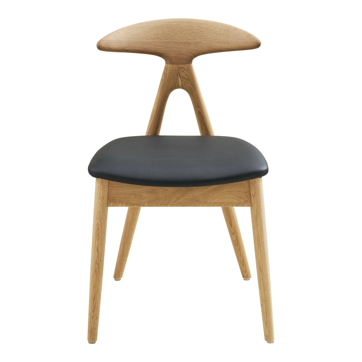 Lanuza Dining Chair — Natural / Black