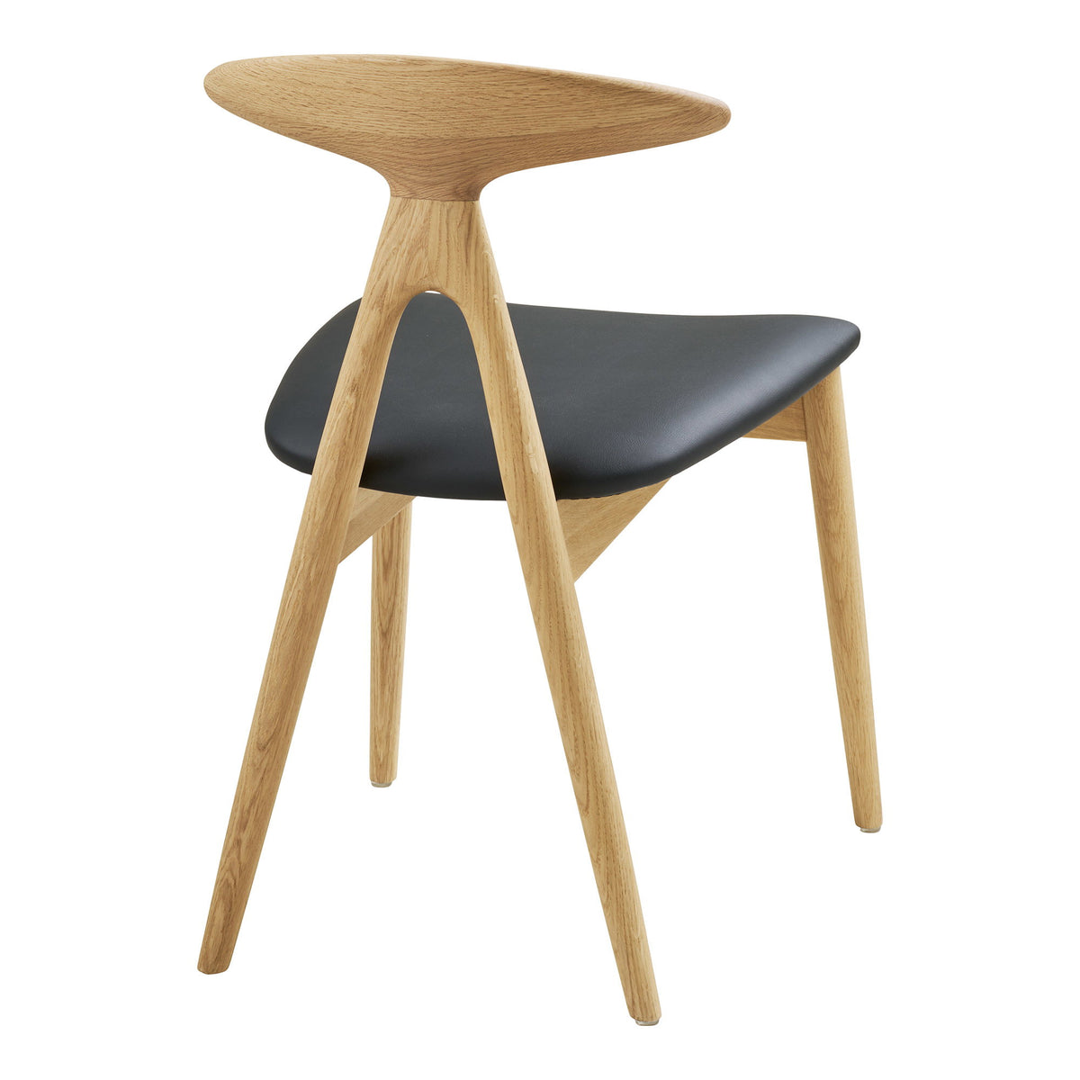 Lanuza Dining Chair — Natural / Black