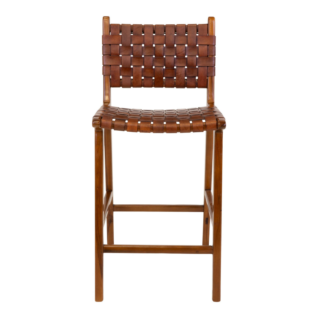 Perugia Counter Chair — Brown