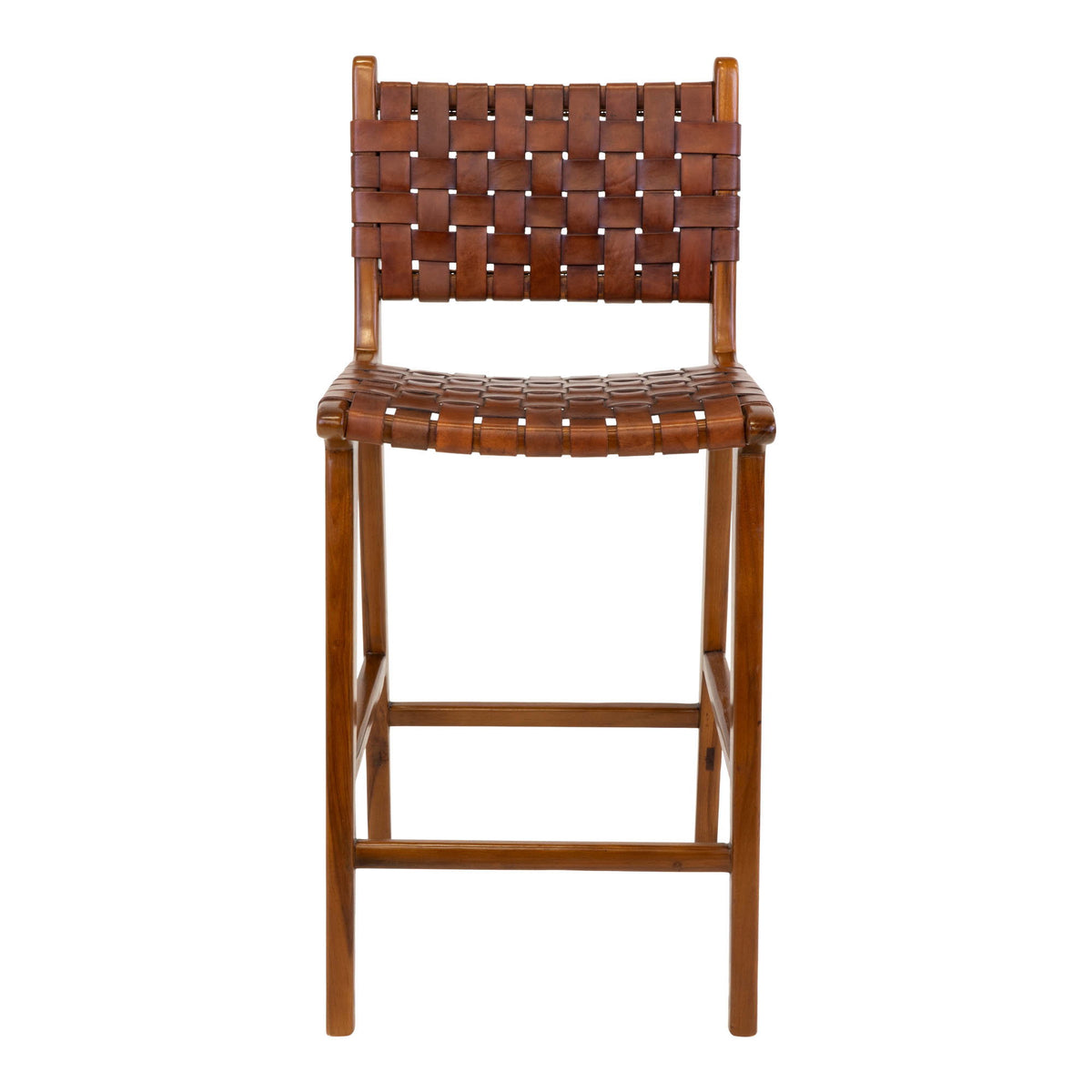 Perugia Counter Chair — Brown