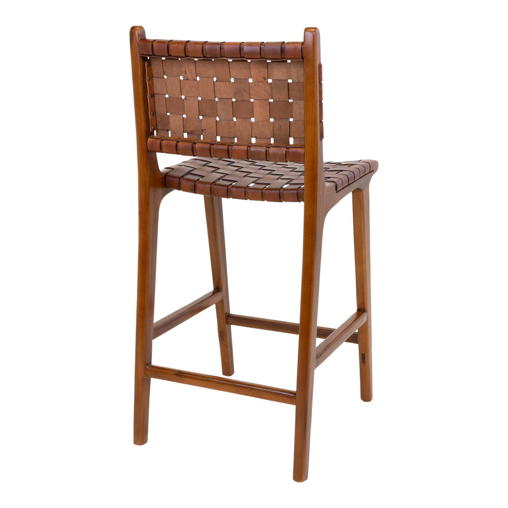 Perugia Counter Chair — Brown