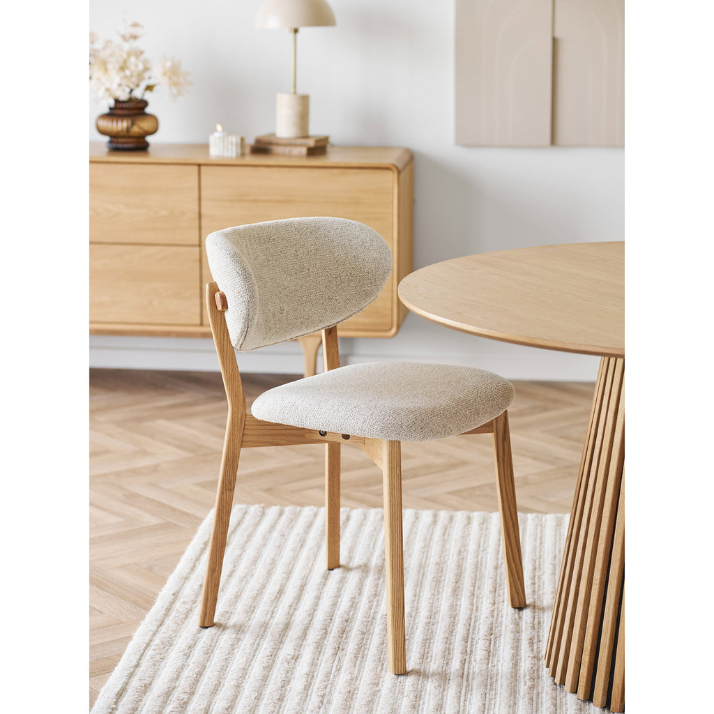 Dunkirk Dining Chair — Natural / Beige