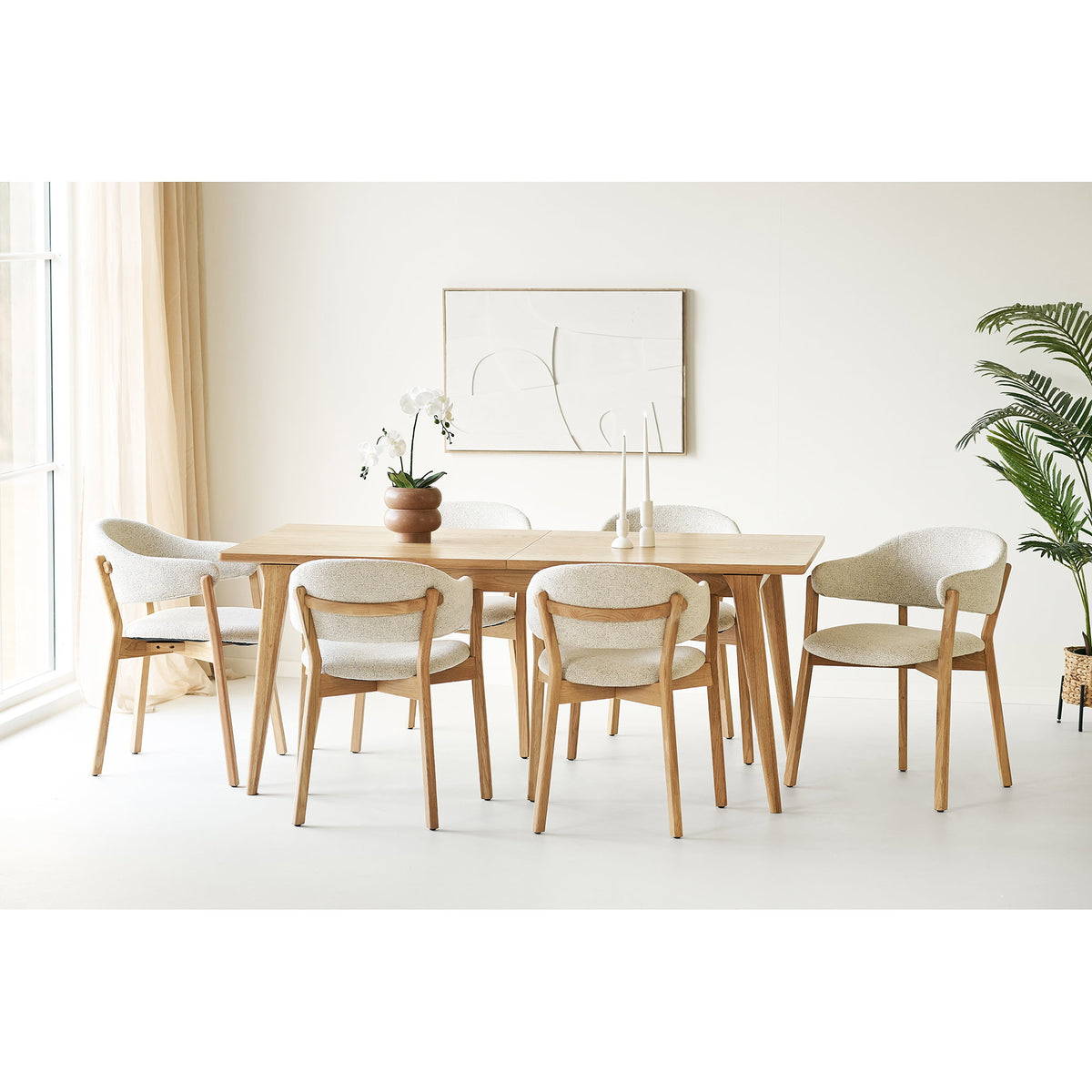 Dunkirk Dining Chair — Natural / Beige