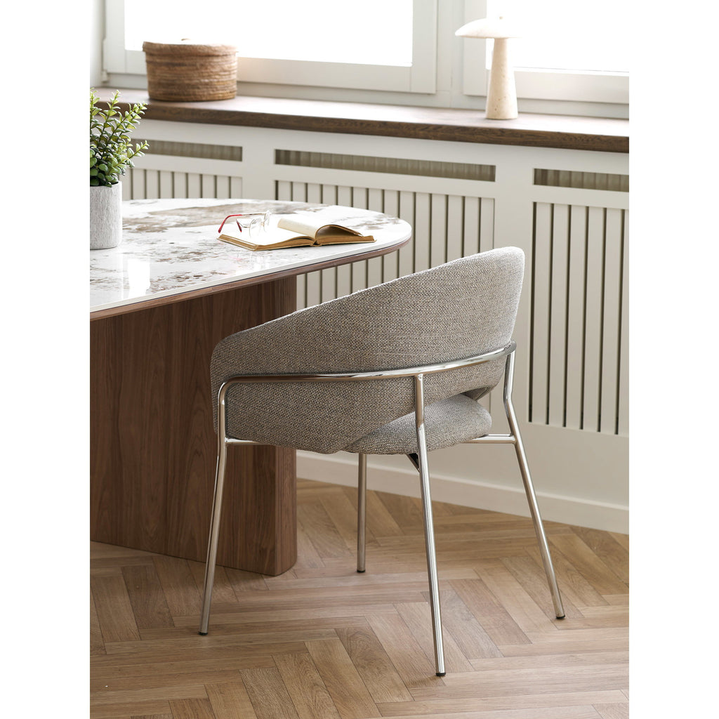 Costa Dining Chair — Light Grey